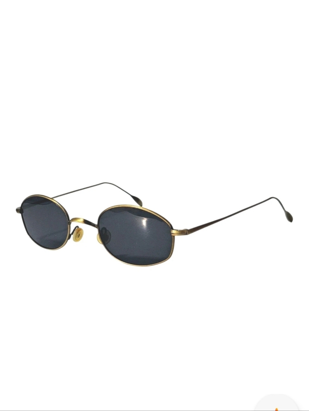 MODO Mod.5 Sunglasses Antique Gold Grey Made In Italy Unisex Rare